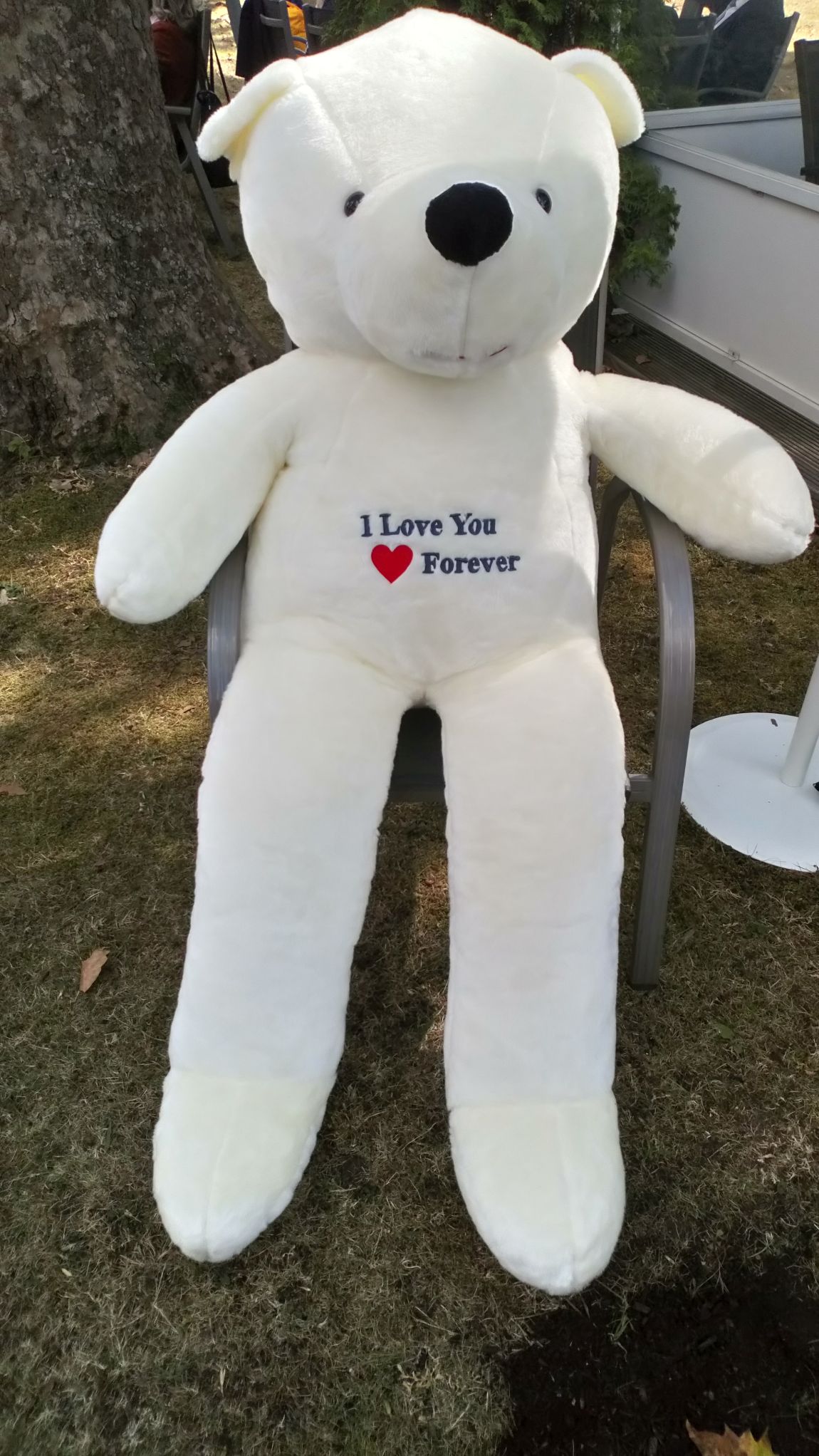 love bear at gay wedding