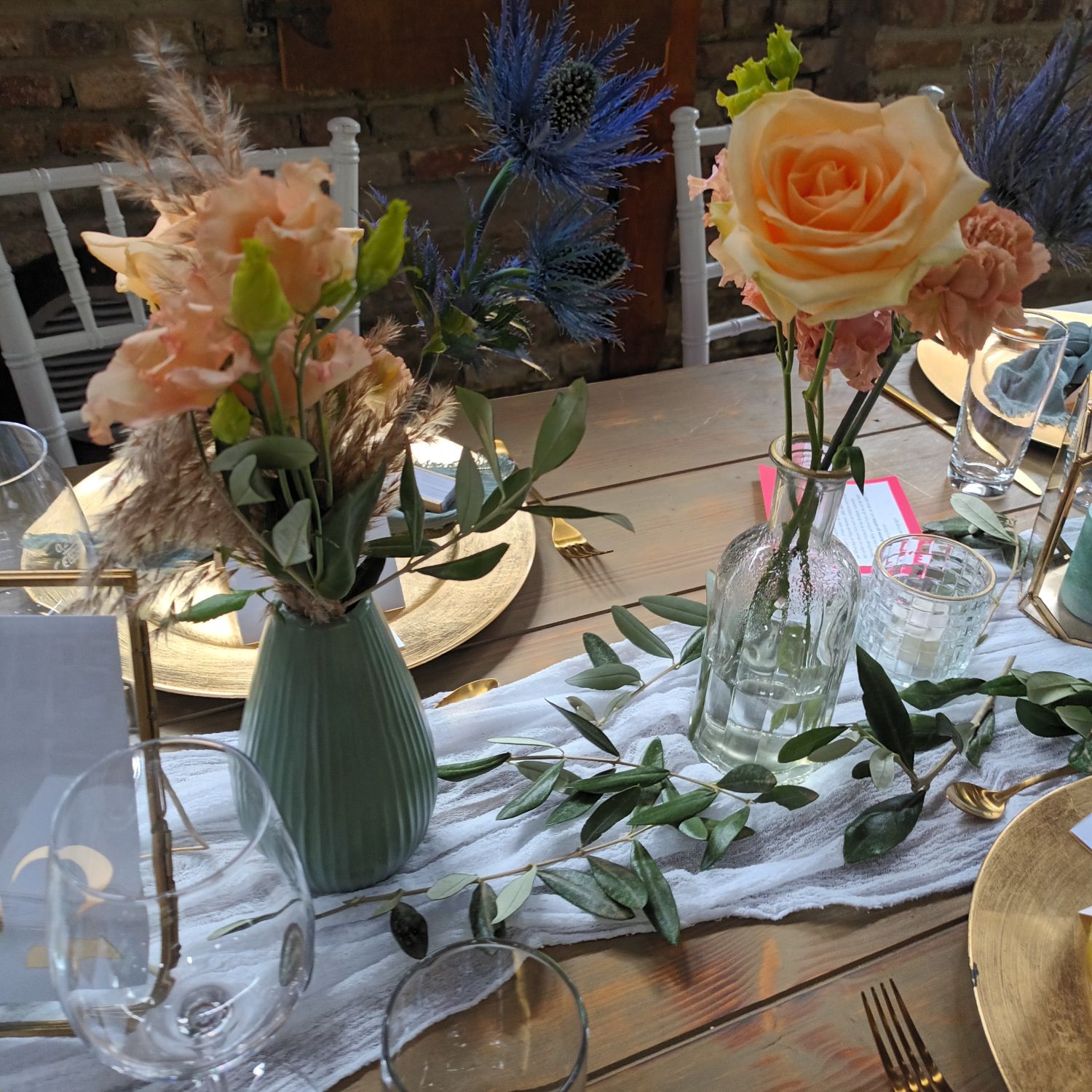 blumendeko vintage boho-style