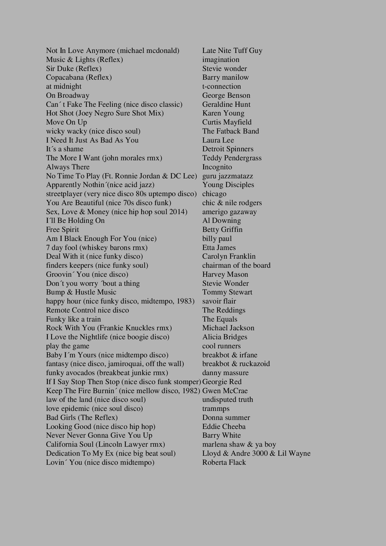 playlist pure gold bar 20.07.19